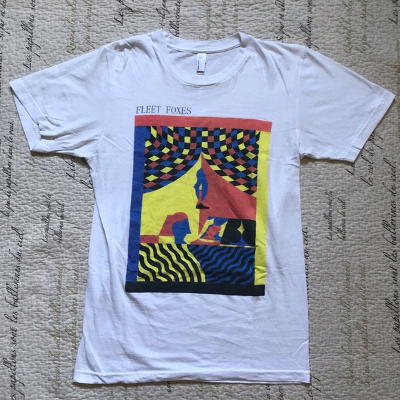 American Apparel Tops - Fleet Foxes Tee